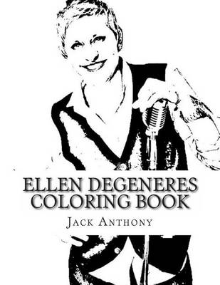Book cover for Ellen DeGeneres Coloring Book