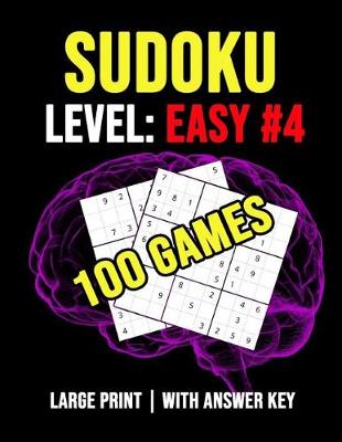 Book cover for Sudoku Level Easy #4 - 100 Games