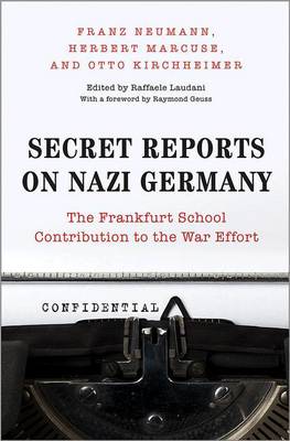 Book cover for Secret Reports on Nazi Germany