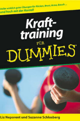 Cover of Krafttraining fur Dummies