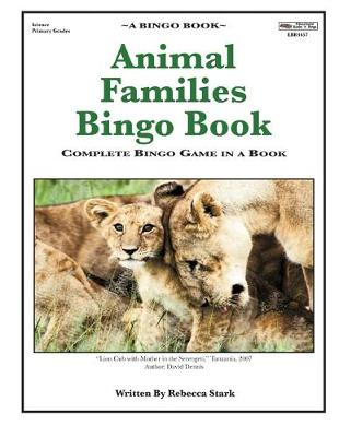Book cover for Animal Families Bingo Book