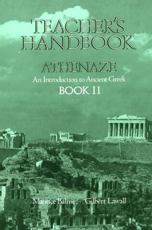 Cover of Athenaze: Teachers Handbook 2