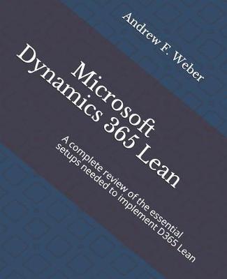 Cover of Microsoft Dynamics 365 Lean