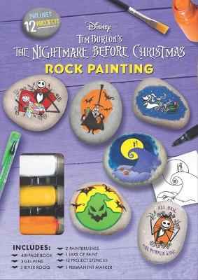 Book cover for Disney Tim Burton's the Nightmare Before Christmas Rock Painting