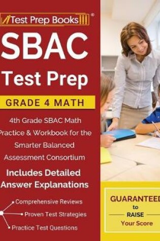 Cover of SBAC Test Prep Grade 4 Math