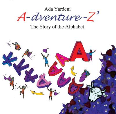 Book cover for A-dventure-Z The Story of the Alphabet