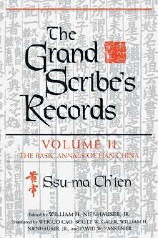 Cover of The Grand Scribe's Records, Volume II