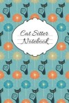 Book cover for Mid Century Modern Cat Sitter Notebook