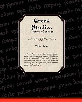 Book cover for Greek Studies a Series of Essays