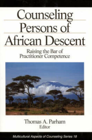Cover of Counseling Persons of African Descent