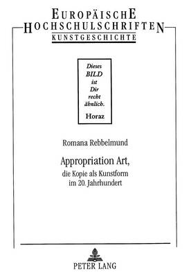 Book cover for Appropriation Art,