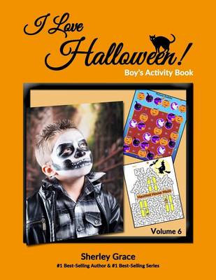 Book cover for I Love Halloween! Boy's Activity Book