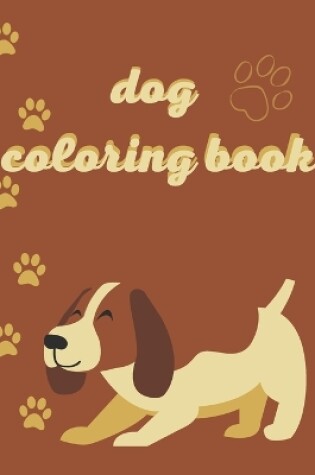 Cover of dog coloring book