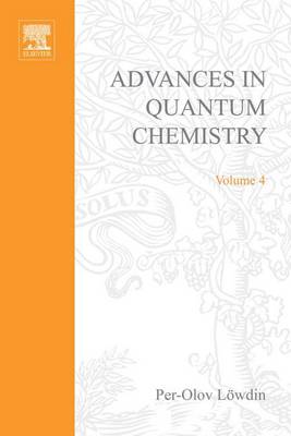 Cover of Advances in Quantum Chemistry Vol 4