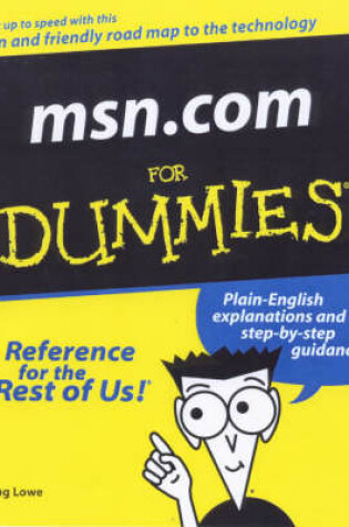 Cover of msn.com For Dummies