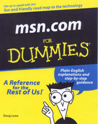 Book cover for msn.com For Dummies