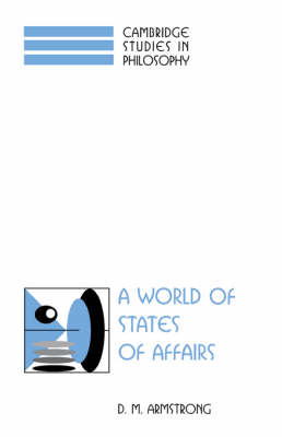 Book cover for A World of States of Affairs