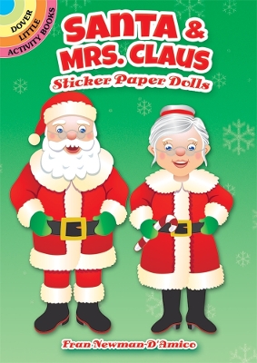 Cover of Santa & Mrs. Claus Sticker Paper Dolls