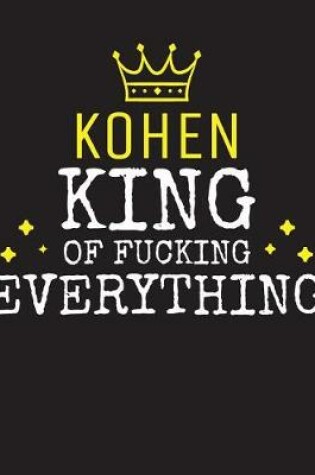 Cover of KOHEN - King Of Fucking Everything