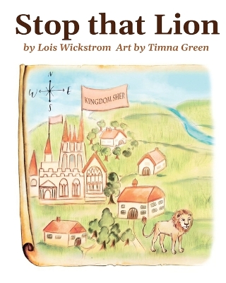 Book cover for Stop That Lion (8 x 10 paperback)