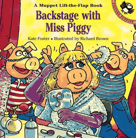 Book cover for Backstage with Miss Piggy Fla