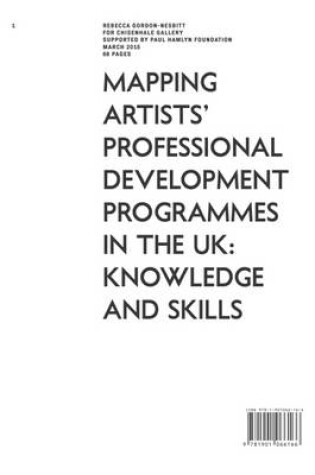 Cover of Mapping Artists' Professional Development Programmes in the UK: Knowledge and Skills