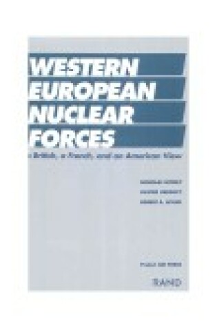 Cover of Western European Nuclear Forces