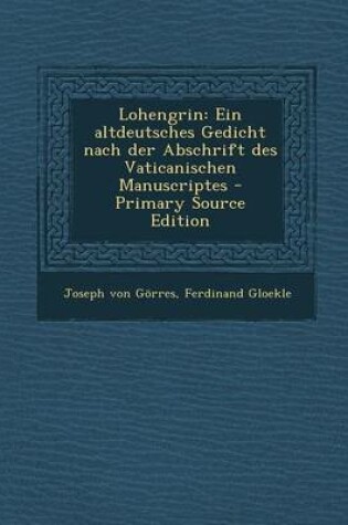 Cover of Lohengrin