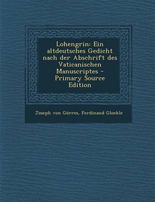 Book cover for Lohengrin