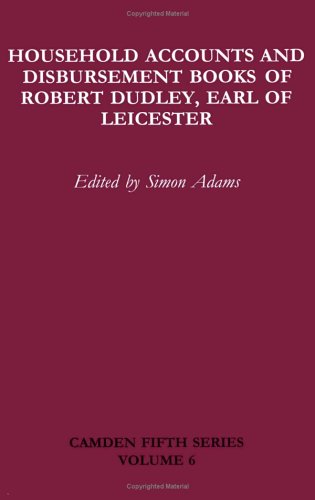 Cover of Household Accounts and Disbursement Books of Robert Dudley, Earl of Leicester: Volume 6