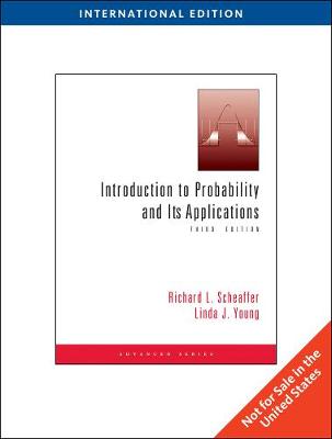 Book cover for Introduction to Probability and Its Applications, International Edition