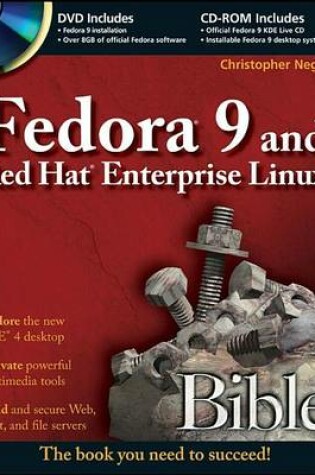 Cover of Fedora 9 and Red Hat Enterprise Linux Bible