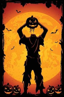 Cover of Jack-O-Lantern Zombie Grid Notebook