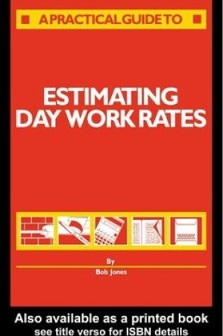 Cover of Estimating Day Work Rates