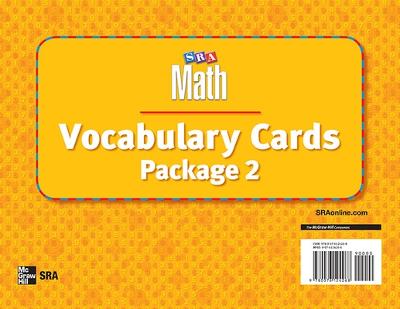 Book cover for Number Worlds, Vocabulary Card Package II