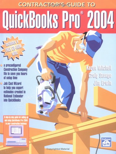 Book cover for Contractor's Guide to QuickBooks Pro 2004