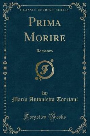 Cover of Prima Morire