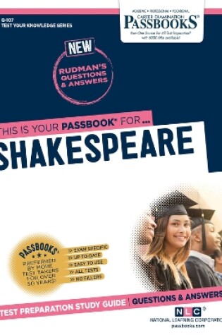 Cover of Shakespeare (Q-107)