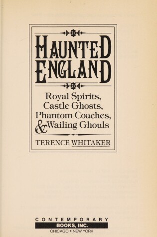 Cover of Haunted England