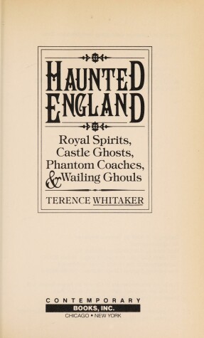 Book cover for Haunted England