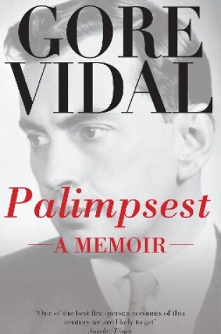 Cover of Palimpsest: A Memoir