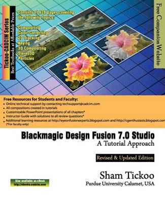 Book cover for Blackmagic Design Fusion 7 Studio