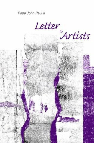 Cover of A Letter to Artists