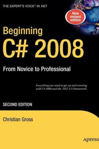 Cover of Beginning C# 2008