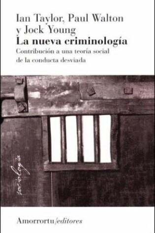 Cover of La Nueva Criminologia