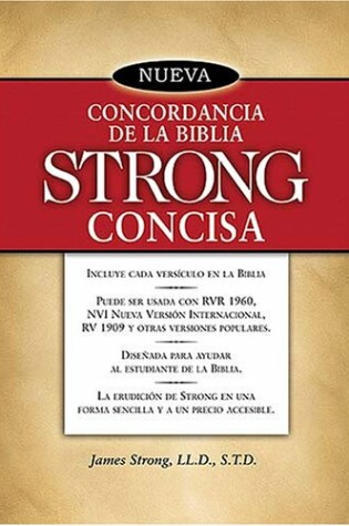 Cover of Nueva Concordancia de La Biblia Strong Concisa