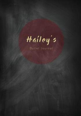 Book cover for Hailey's Bullet Journal