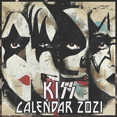 Book cover for Kiss Calendar 2021