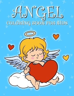 Book cover for Angel Coloring Book for Kids