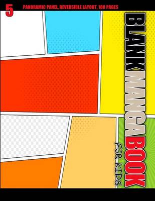 Book cover for Blank Manga Book for Kids 5